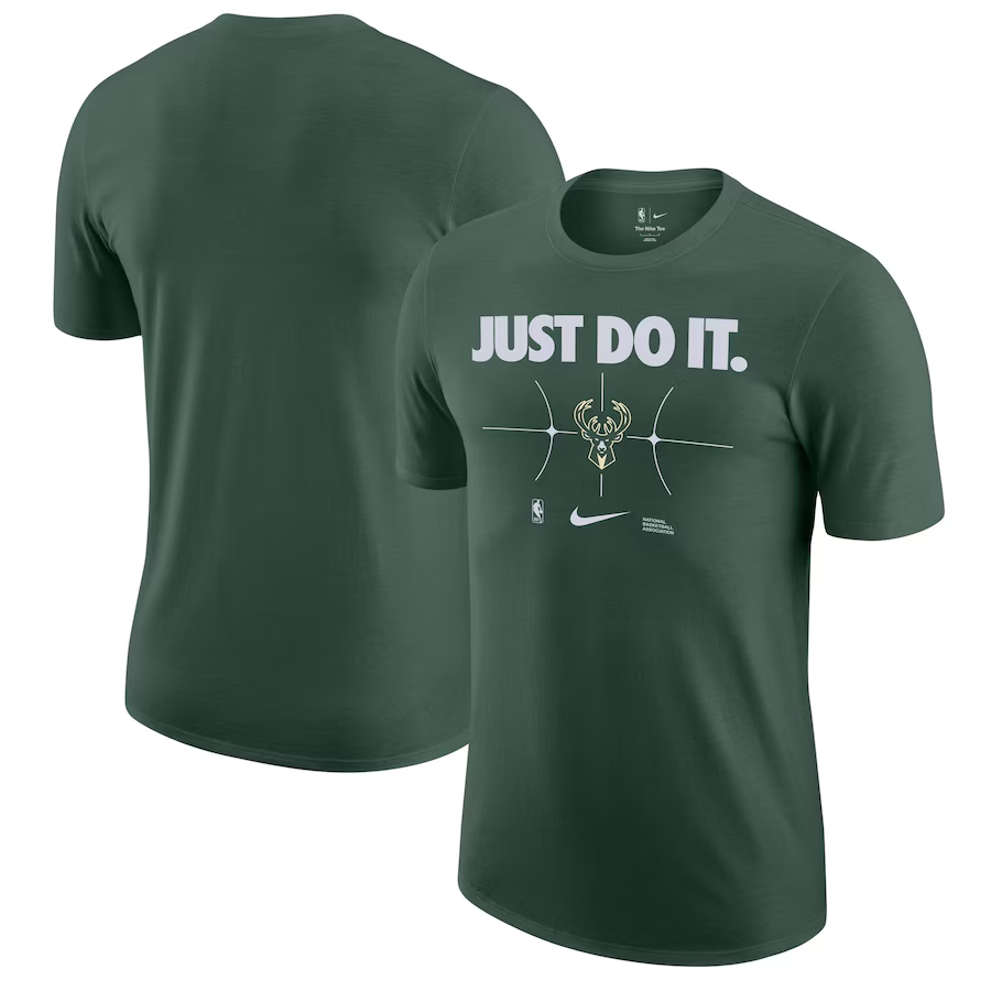 Men 2024 NBA  Milwaukee Bucks Tshirts->nba t-shirts->Sports Accessory